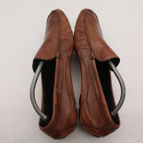 To Boot New York Adam Derrick Loafers Men's 10 Brown Leather Driving Shoes