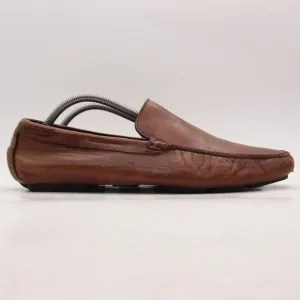 To Boot New York Adam Derrick Loafers Men's 10 Brown Leather Driving Shoes