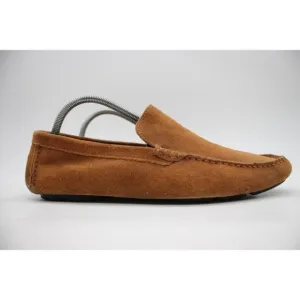 To Boot New York Adam Derrick  Men's 8 Brown Suede Driving Loafers Made in Italy