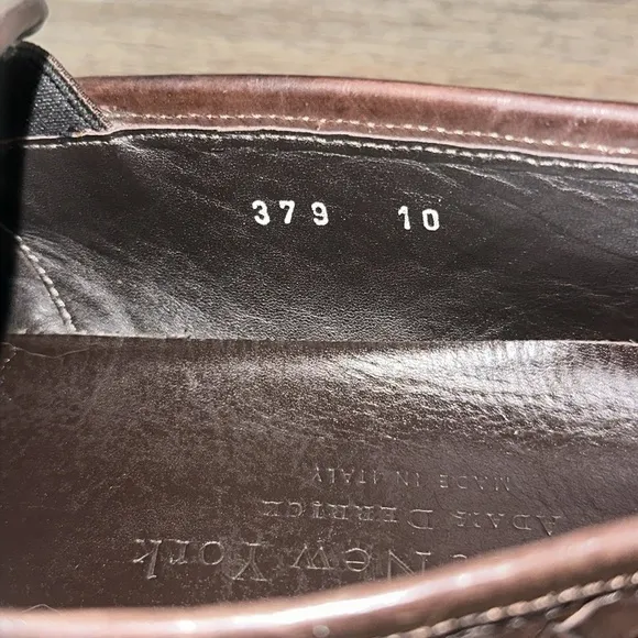 To Boot New York Adam Derrick Woven Leather Loafer