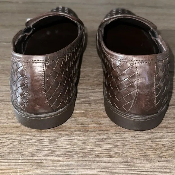 To Boot New York Adam Derrick Woven Leather Loafer