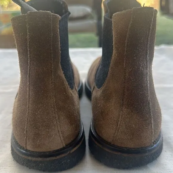 To Boot New York Brown Suede Men’s Chelsea Boots 10