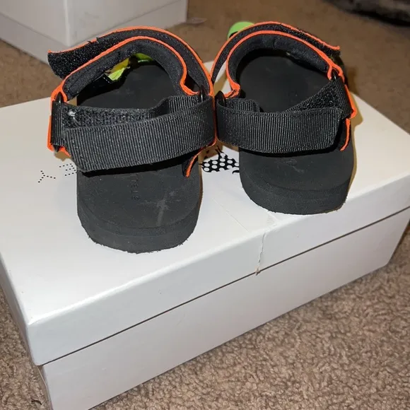 Toddler Stella McCartney kids multicolor tape sandals