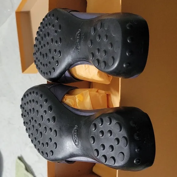 TOD'S 8 1/2 Sandals  Blue Not New