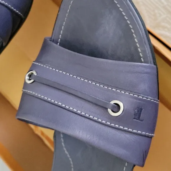 TOD'S 8 1/2 Sandals  Blue Not New