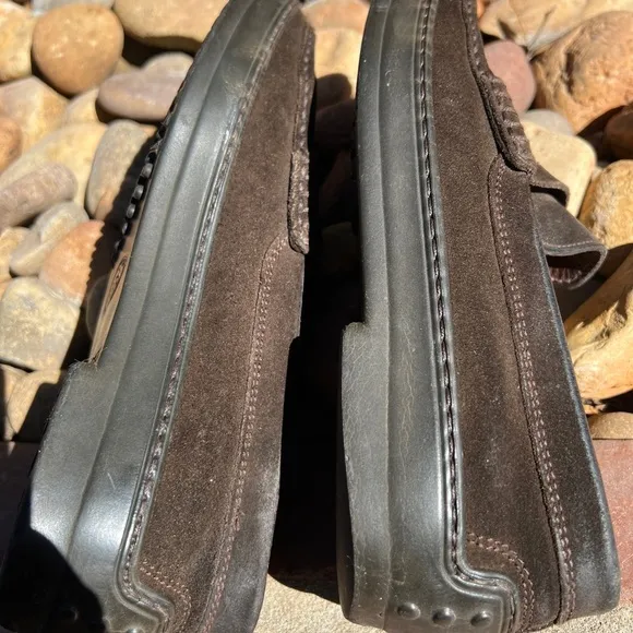 Tod’s Driving Loafers. Brown suede 9M Used see photos