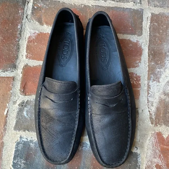 Tods driving loafers size uk 7