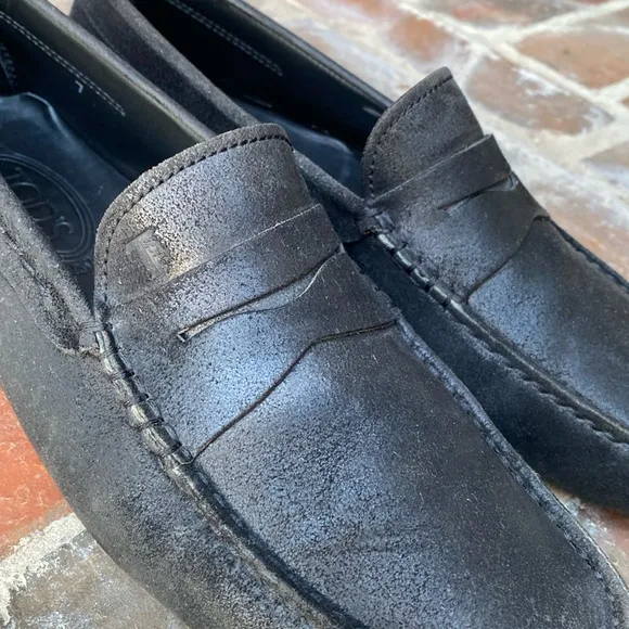 Tods driving loafers size uk 7