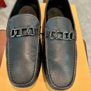 Tod's Gommino Italian pebbled leather driving loafers Size 9