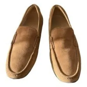 Tod's Gommino Tan suede Leather Driving Loafers Size 7.5