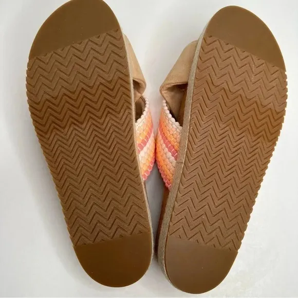 TOMS NEW! Paloma Slip-on Suede Sandals Size 10