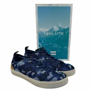 Toms Trvl Lite Navy Camo Low Top Sneakers