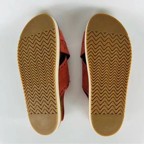 Toms Women’s Marisa Flatform Leather Sandals NIB