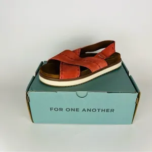 Toms Women’s Marisa Flatform Leather Sandals NIB