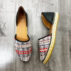 Toni Pons Origens Tweed Fabric Almond Toe Bohemian Flats Size 37 (7)