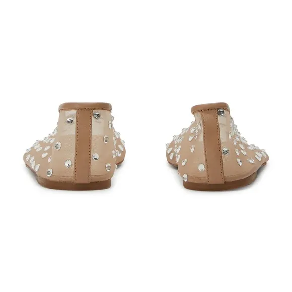 Tony Bianco Milo Skin Nylon Flats