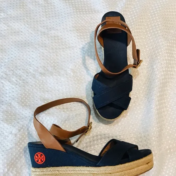 Tory Burch canvas espadrilles sandals