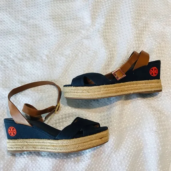 Tory Burch canvas espadrilles sandals