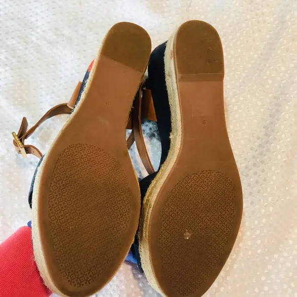 Tory Burch canvas espadrilles sandals