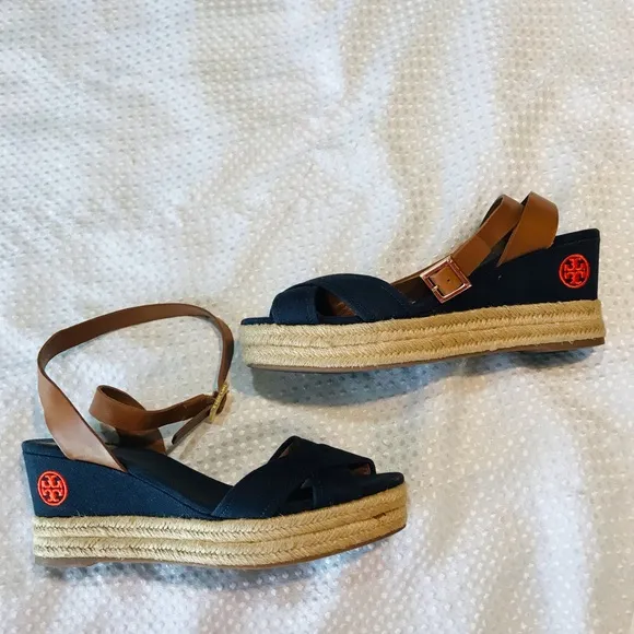 Tory Burch canvas espadrilles sandals