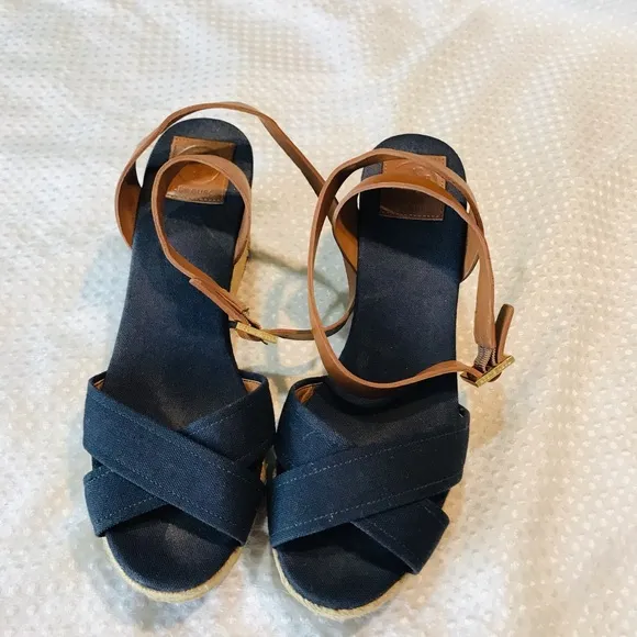 Tory Burch canvas espadrilles sandals