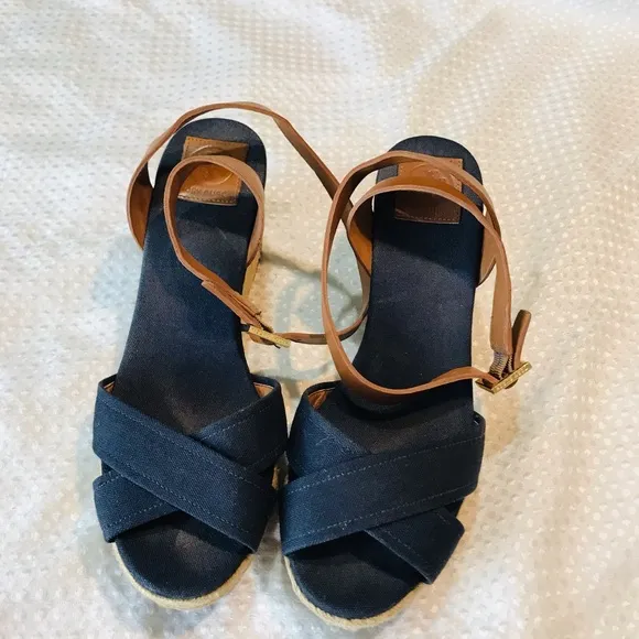 Tory Burch canvas espadrilles sandals