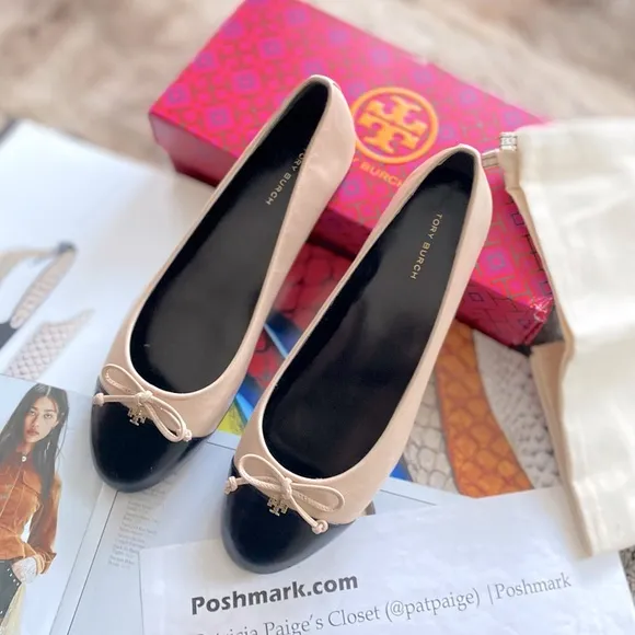 Tory Burch Cap-Toe Ballet Flat