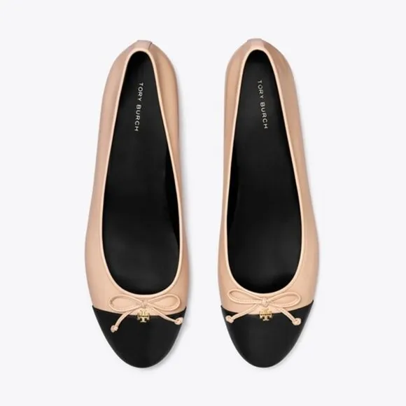 Tory Burch Cap-Toe Ballet Flat