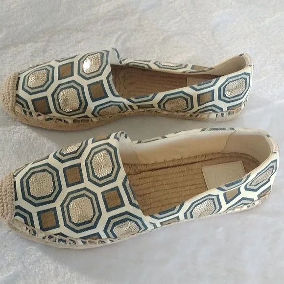 Tory Burch Cecily Embellished espadrilles size 7