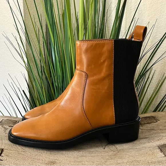 Tory Burch Chelsea Bonnie Brown Boots