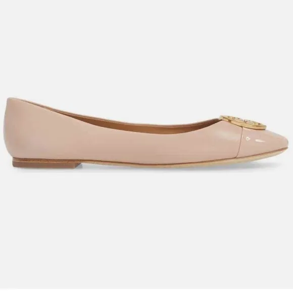 Tory Burch Chelsea Cap Toe Ballet Flats
