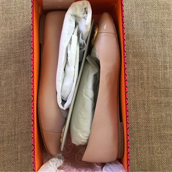 Tory Burch Chelsea Cap Toe Ballet Flats