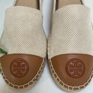 Tory Burch - Color Block Canvas Flat Espadrilles