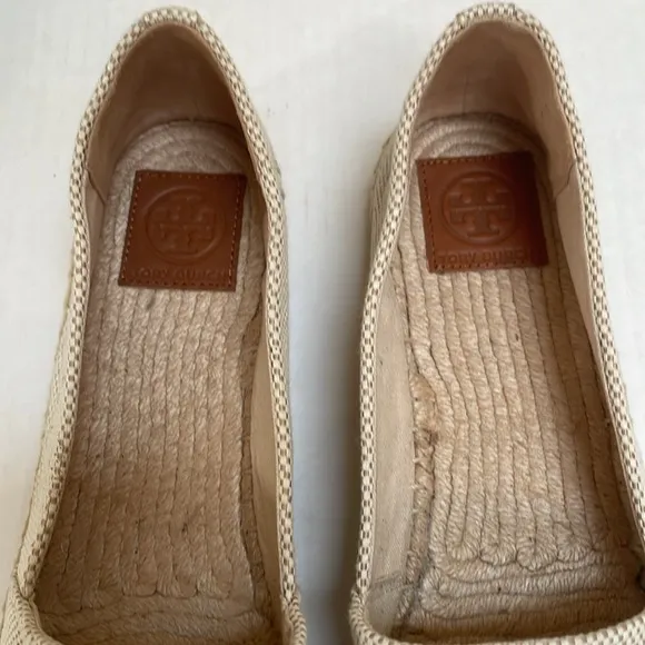 Tory Burch - Color Block Canvas Flat Espadrilles