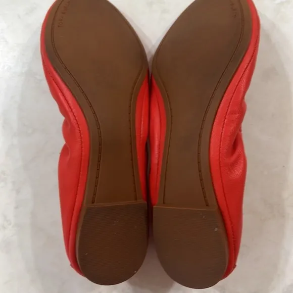 Tory Burch Eddie flat ballet Packable flats sz 7.5 nwot