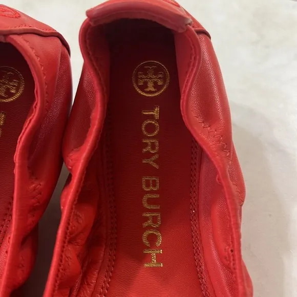 Tory Burch Eddie flat ballet Packable flats sz 7.5 nwot