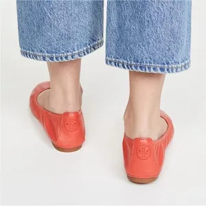 Tory Burch Eddie flat ballet Packable flats sz 7.5 nwot
