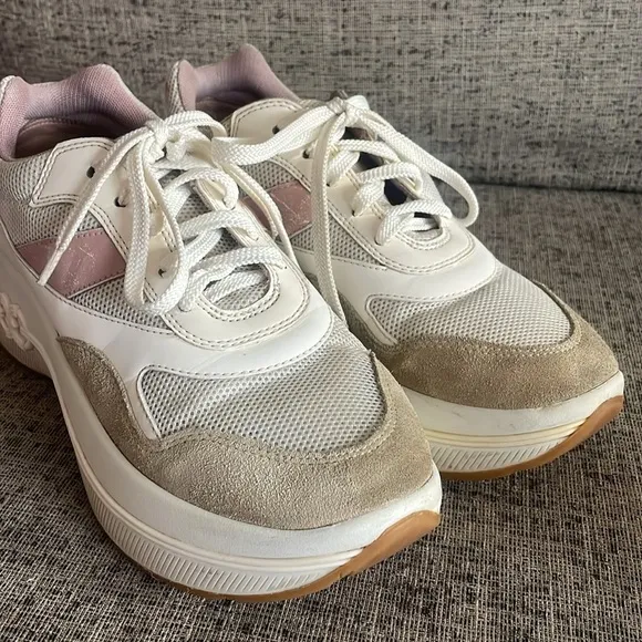 Tory Burch Gemini Link Platform Sneakers Size 9M