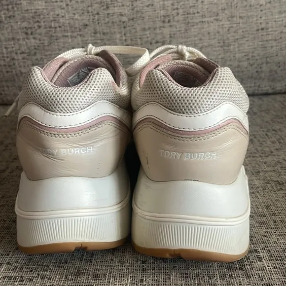 Tory Burch Gemini Link Platform Sneakers Size 9M