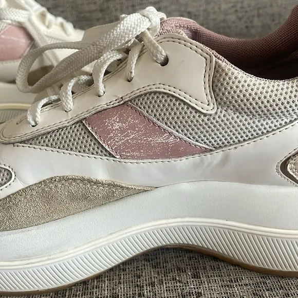 Tory Burch Gemini Link Platform Sneakers Size 9M