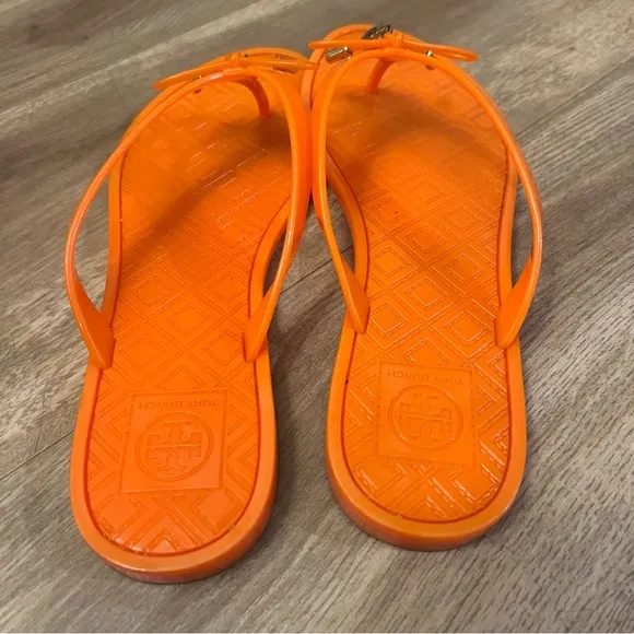 Tory Burch Jelly Bow Thong Sandals