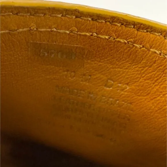 Tory Burch Kendrick Driving Loafers in Royal Tan Tumbled Leather Flats 10M