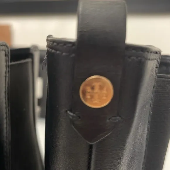TORY BURCH LEATHER CHELSEA BOOTS WOMENS SIZE 9M