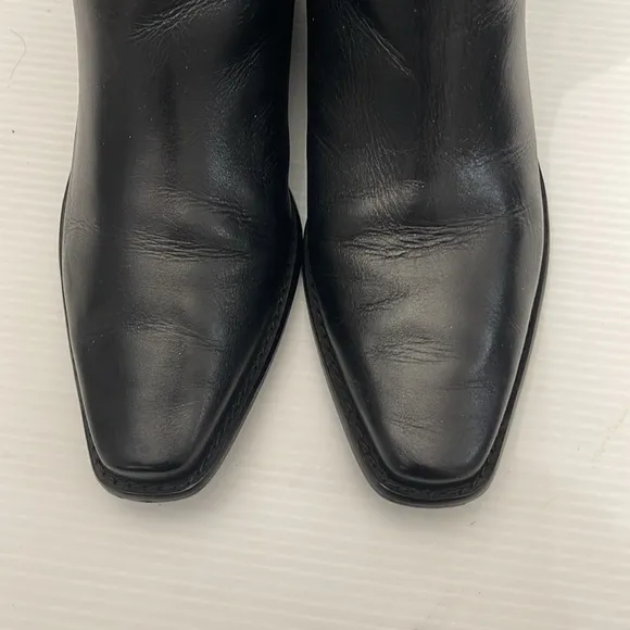 TORY BURCH LEATHER CHELSEA BOOTS WOMENS SIZE 9M