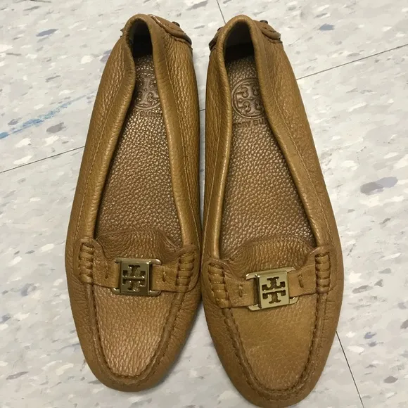 TORY BURCH “Leather” Moccasins Driving Loafers