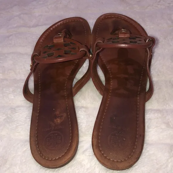 Tory Burch Miller Leather Sandals