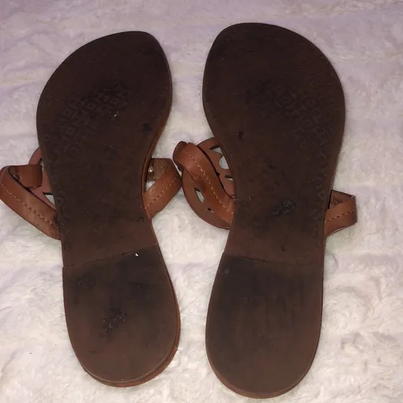 Tory Burch Miller Leather Sandals