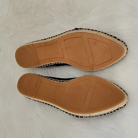 Tory Burch Sonoma Embroidered espadrilles women's size 8