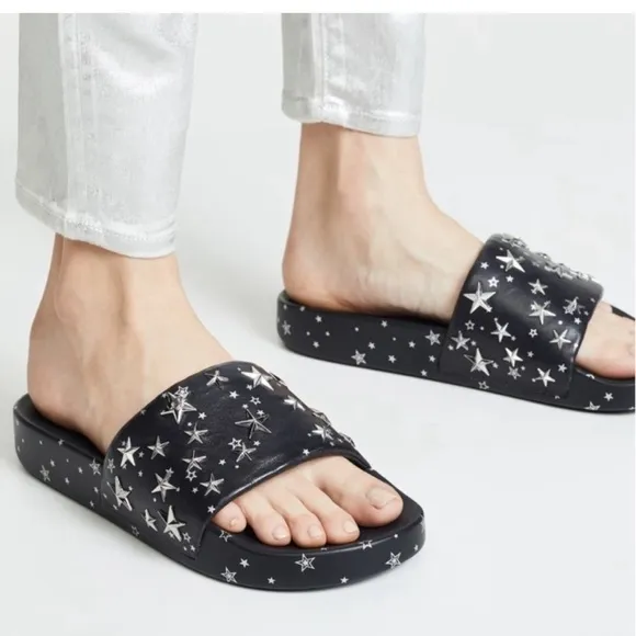 Tory Burch Star Pool Slides Sandals