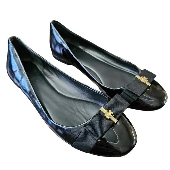 Tory Burch Trudy Ballet Patent Leather Flat